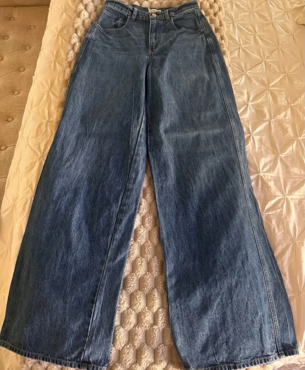 FREE PEOPLE We The Free Libre Wide-Leg Jeans Women's Size 27